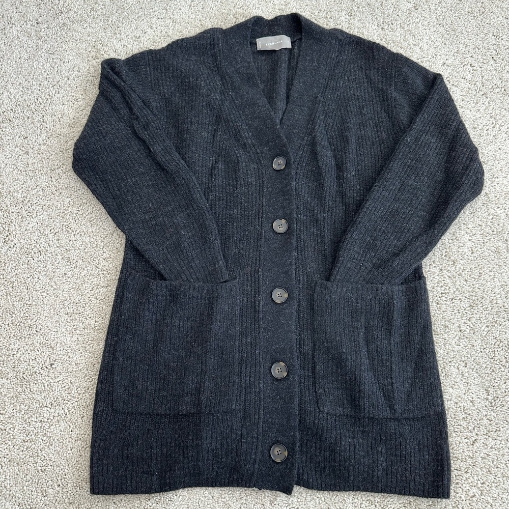 Everlane Alpaca Cardigan